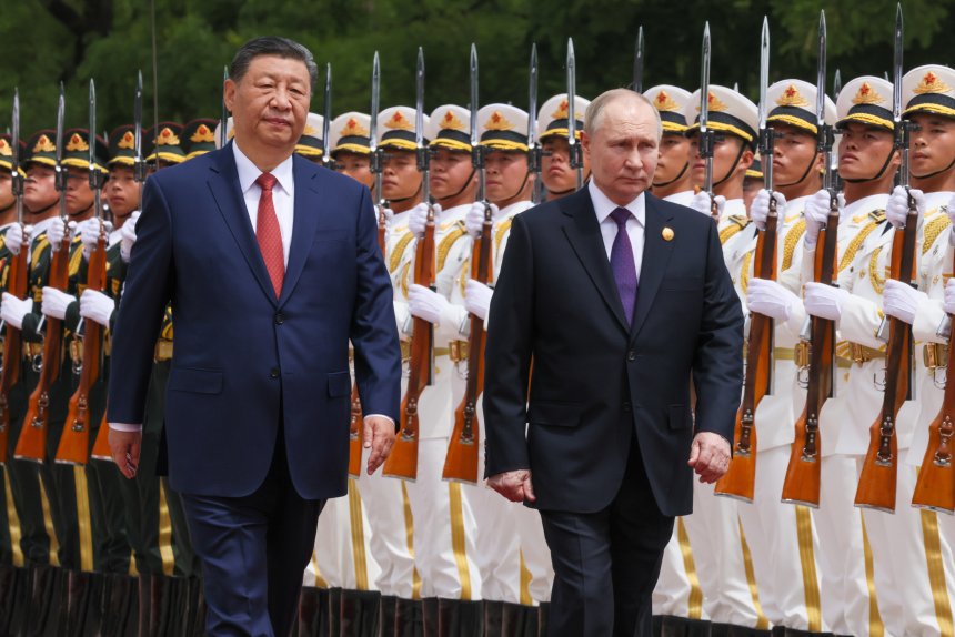Государственный визит президента РФ Путина в Китай