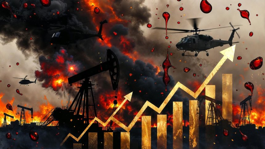 Нефтяная качалка, вертолет, график