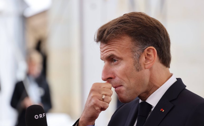 Президент Франции Эмманюэль Макрон