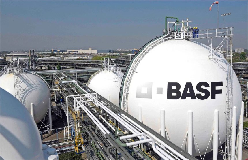 Резервуары BASF
