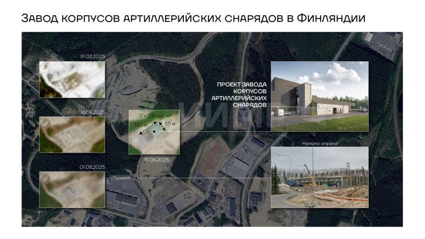 Завод артиллерийских снарядов в Финляндии