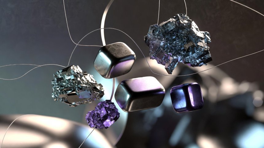 Редкоземельные металлы и материалы, абстракция