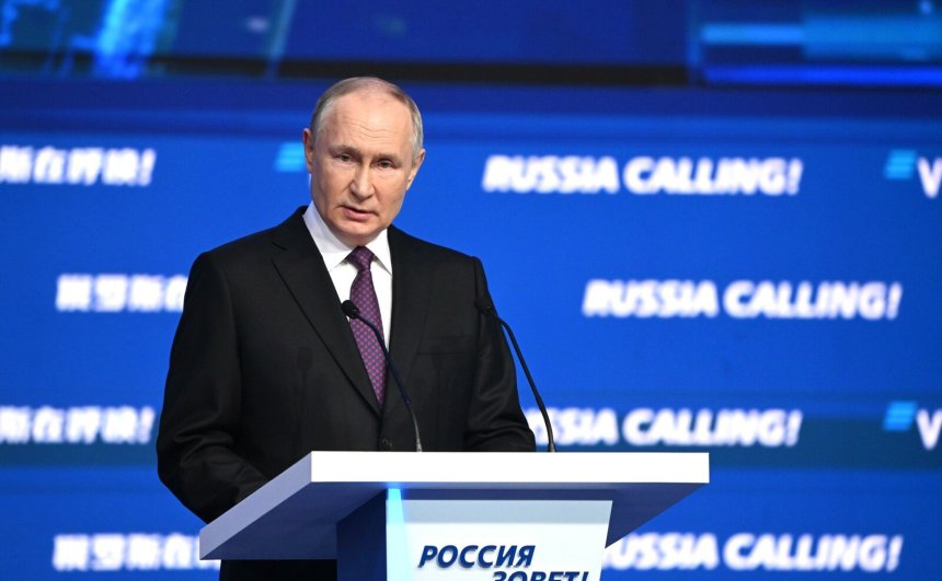 Путин на форуме "Россия зовет!"