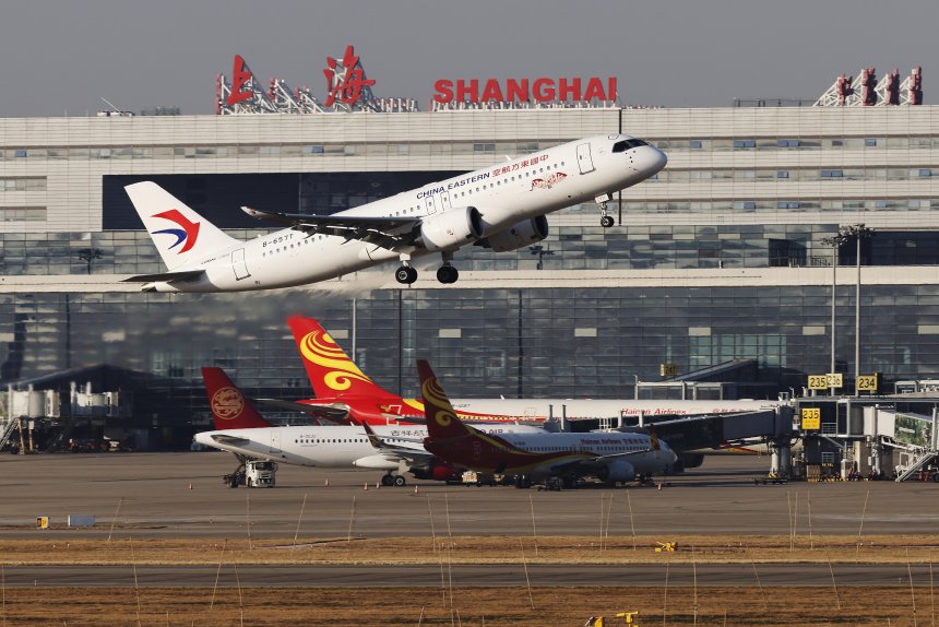 China's Homegrown C919 Aircraft