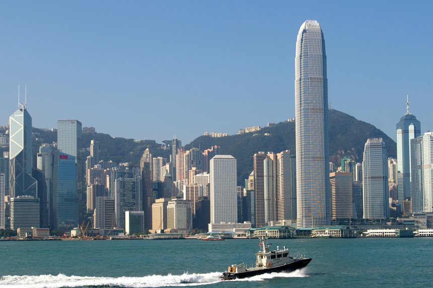 Гонгконг. Вид с моря