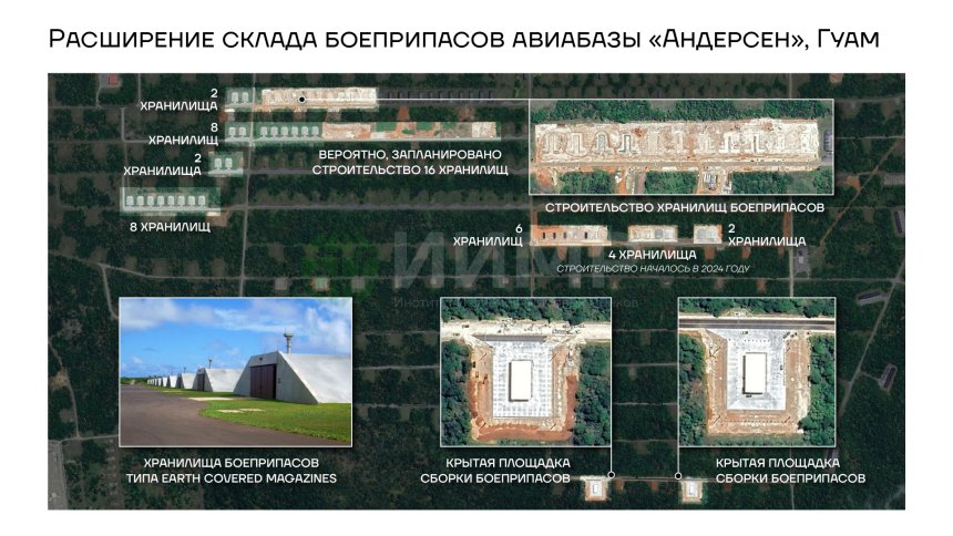 Расширение склада боеприпасов авиабазы "Андерсен", Гуам