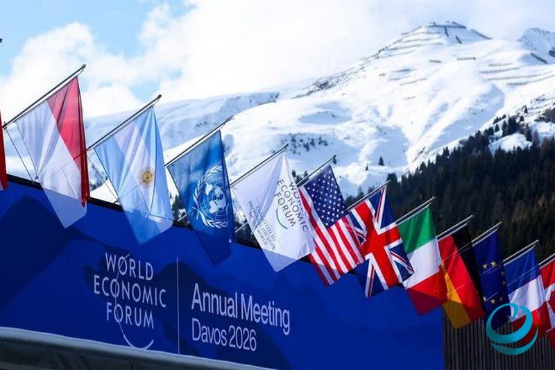 Флаги в Давосе