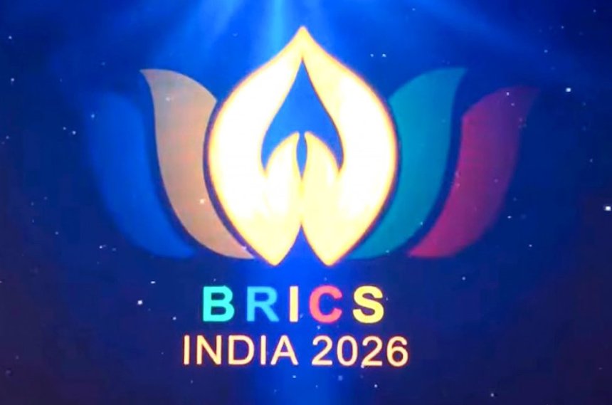 Логотип БРИКС под председательством Индии