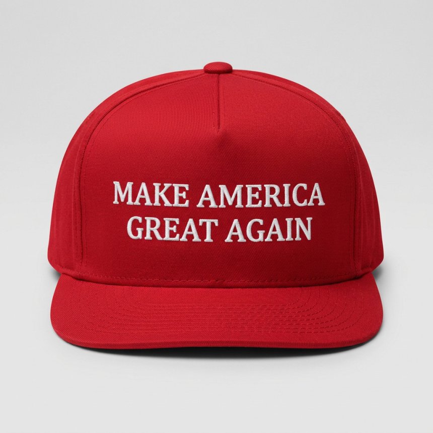 Бейсболка "Мake america great again"