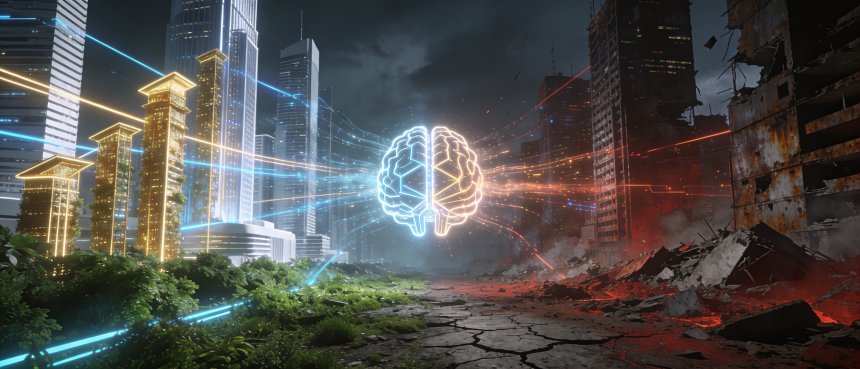 Искусственный интеллект и город, абстракция