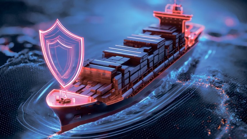 Танкер, страховка, абстракция