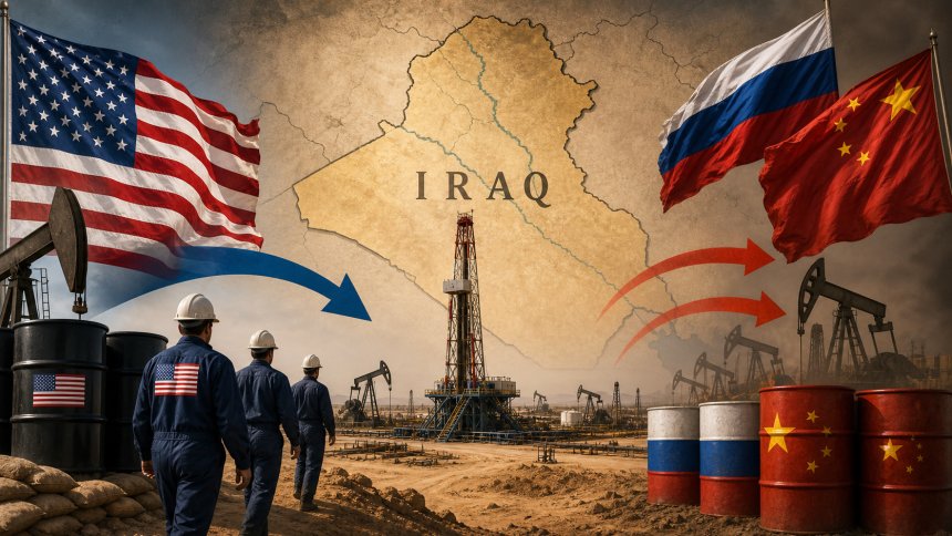 Ирак, нефть, абстракция